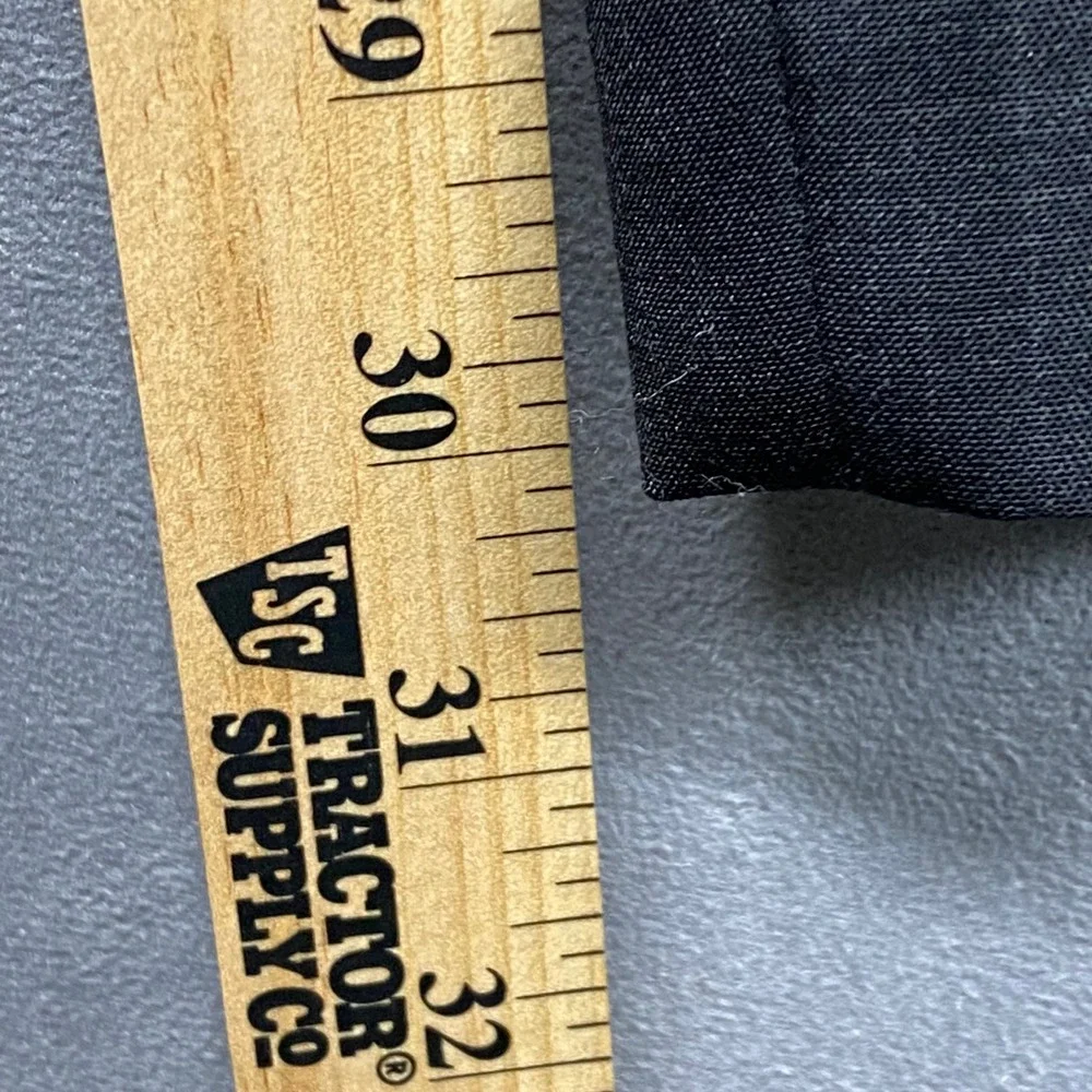 Eddie Domani Mens Dress Pants Flat Front Straight Leg Size 36x30‎ Charcoal